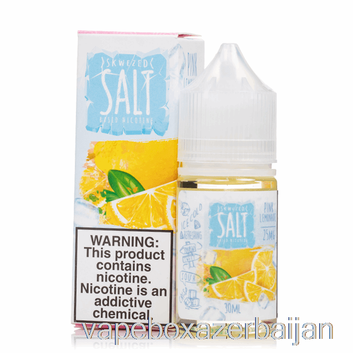 E-Juice Vape ICE Pink Lemonade - SKWEZED Salts - 30mL 50mg